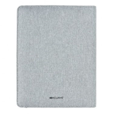 Logotrade advertising product image of: Air 5W wireless charging notebook with 5000mAh powerbank